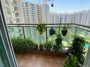 Balcony in 2.5 BHK Apartment at Megapolis Sangria Towers, Hinjewadi – for Rent