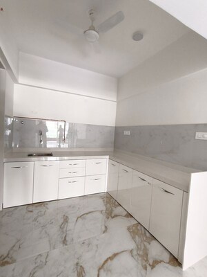 Kitchen in 2 BHK Apartment at Krishna Fairmont, Wakad – for Rent