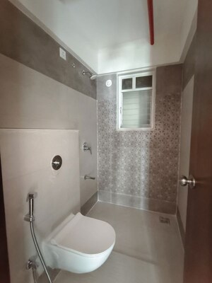Bathroom in 2 BHK Apartment at Krishna Fairmont, Wakad – for Rent