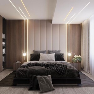 Bedroom in 4 BHK Builder Floor at Greater Kailash ii – for Rent