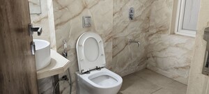 Bathroom in 3 BHK Apartment at Neelam Senroofs, Nahur East – for Rent