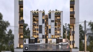 3 BHK Apartment – Exterior View View at Nri Layout - for Sale