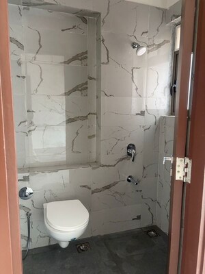 Bathroom in 2 BHK Apartment at Sheth Auris Bliss, Malad West – for Rent