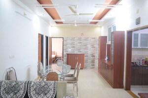 Living Room in 3 BHK Apartment at Prahlad Nagar – for Rent