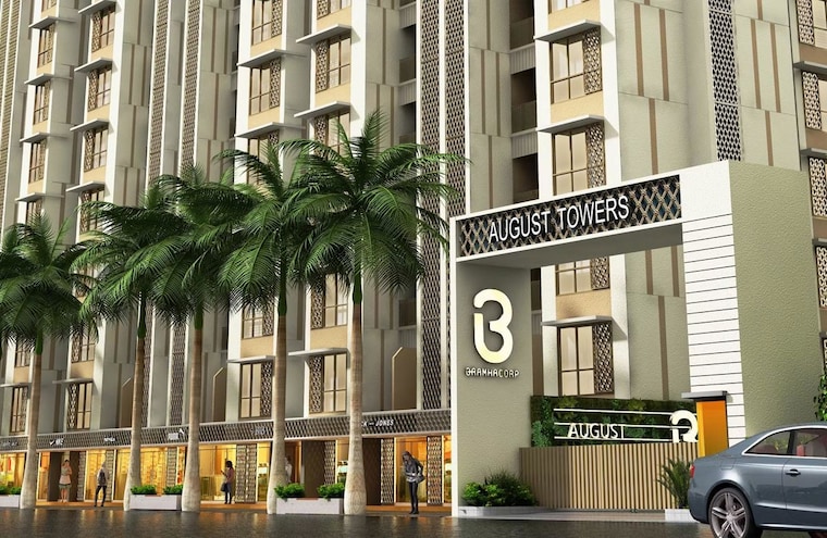 Exterior View, wadgaon sheri 3 Bedroom 950 Sq.Ft. Apartment In Wadgaon Sheri Pune 10478667
