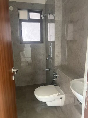 Bathroom in 2 BHK Apartment at Sheth Auris Bliss, Malad West – for Rent