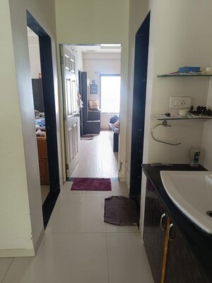 Bathroom in 3 BHK Apartment at Ellisbridge – for Rent