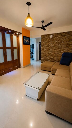 Living Room in 3 BHK Apartment at Amrapali Silicon City, Sector 76 – for Rent