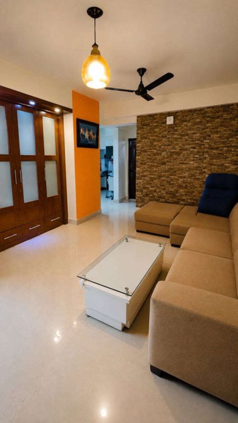 Living Room, amrapali-silicon-city 3 Bedroom 1545 Sq.Ft. Apartment In Sector 76 Noida 10478728