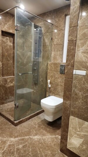 Bathroom in 4 BHK Builder Floor at Vasant Vihar – for Rent