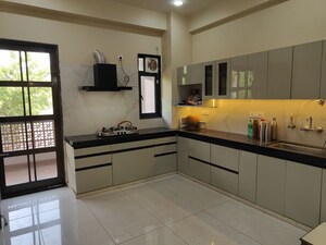 Kitchen in 3 BHK Builder Floor at Mansarovar Extension – for Rent