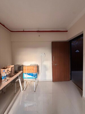 Kitchen in 1 BHK Apartment at Raunak Bliss B1, Ghodbunder Road – for Rent