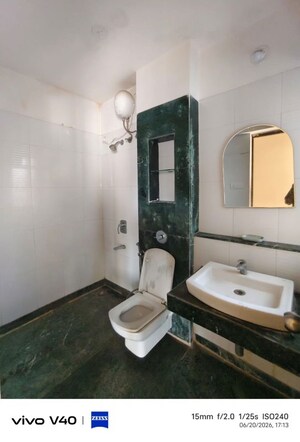 Bathroom in 2 BHK Apartment at Lodha Splendora, Ghodbunder Road – for Rent