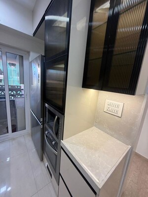 Kitchen in 2 BHK Apartment at Lodha Vista, Lower Parel – for Rent
