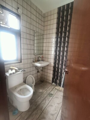 Bathroom in 1 RK Builder Floor at Malviya Nagar – for Rent