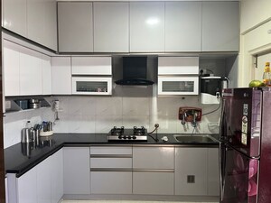 Kitchen in 2 BHK Apartment at SMR Crystal, Jp Nagar – for Rent