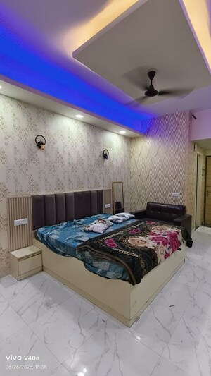 Bedroom in Studio Apartment at Gaur City Center, Sector 4 Greater Noida – for Rent