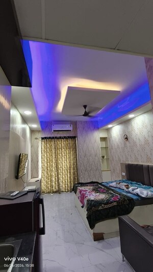 Bedroom in Studio Apartment at Gaur City Center, Sector 4 Greater Noida – for Rent