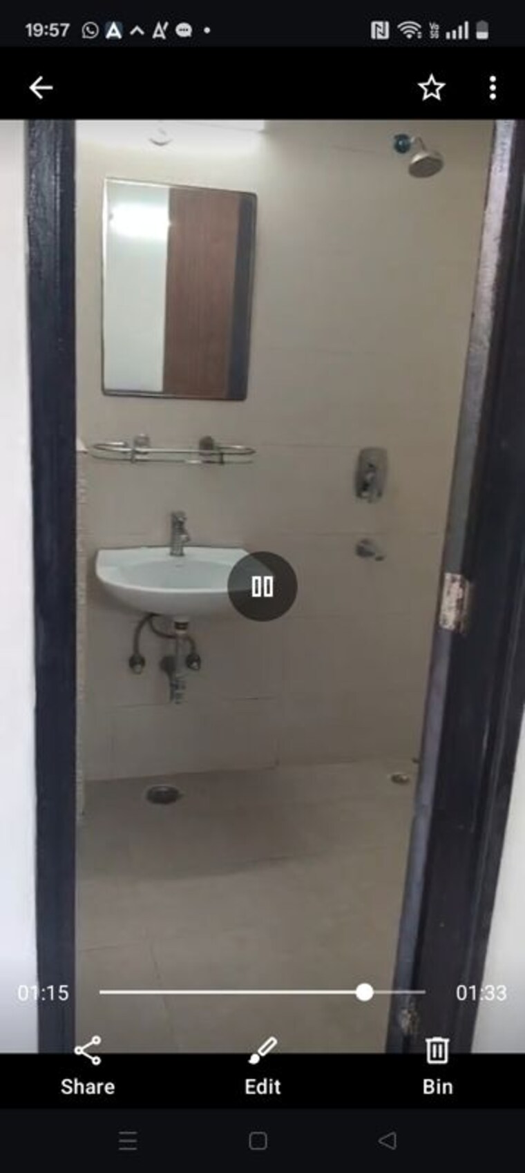 Bathroom, shri-laxmi-celebration-residency 2 Bedroom 1065 Sq.Ft. Apartment In Vasundhara Sector 2b Ghaziabad 10478828