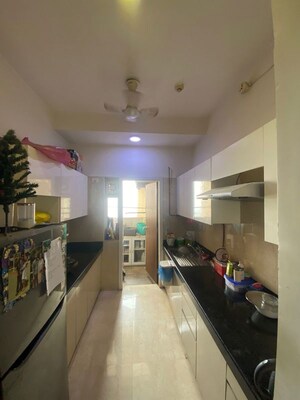 Kitchen in 2 BHK Apartment at Adani Ten BKC, Bandra East – for Rent