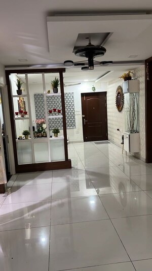 Bathroom in 3 BHK Apartment at Hallmark Treasor, Narsingi – for Rent