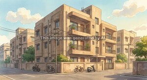  Apartment – Exterior View View at Babajipura - for Sale