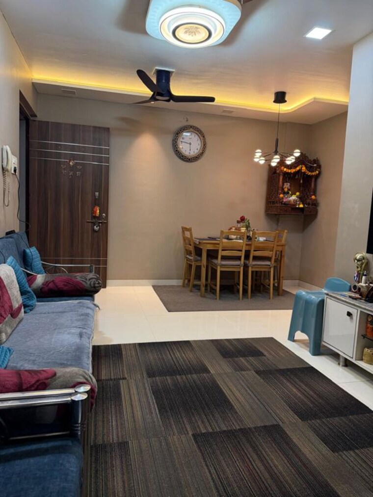Living Room, midtown-adam 2 Bedroom 725 Sq.Ft. Apartment In Khadakpada Thane 10478893