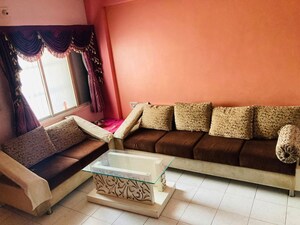 Living Room in 2 BHK Apartment at Bodakdev – for Rent