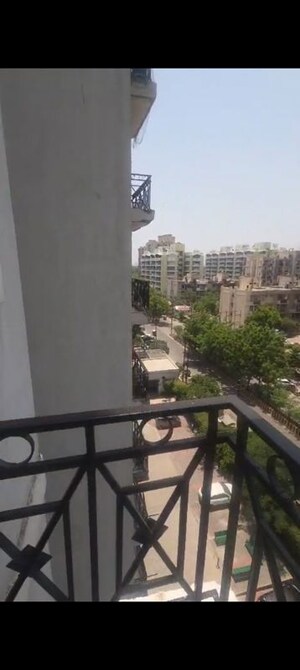 Balcony in 3 BHK Apartment at SVP Gulmohur Residency, Indrapuram – for Sale