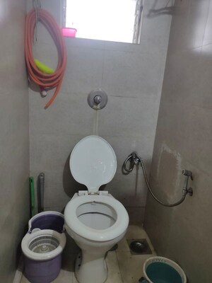 Bathroom in 1 RK Apartment at Akshar Emperia Garden, Karade Khurd – for Sale
