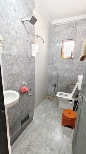 Washroom in 2.5 BHK Apartment at Anand Park, Wadgaon Sheri – for Rent