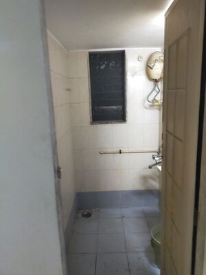 Bathroom in 1 BHK Apartment at Amrutdhara CHS, Kharghar – for Rent