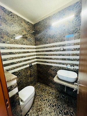 Bathroom in Studio Builder Floor at Sector 51 – for Rent