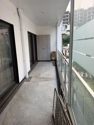 Balcony in 3 BHK Builder Floor at Jakhan – for Rent