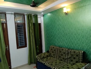 Living Room in 1 BHK Builder Floor at Aman Vihar – for Rent