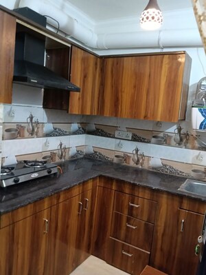 Kitchen in 1 BHK Builder Floor at Aman Vihar – for Rent