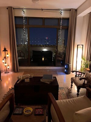 Living Room in 3 BHK Penthouse at Jadavpur – for Sale