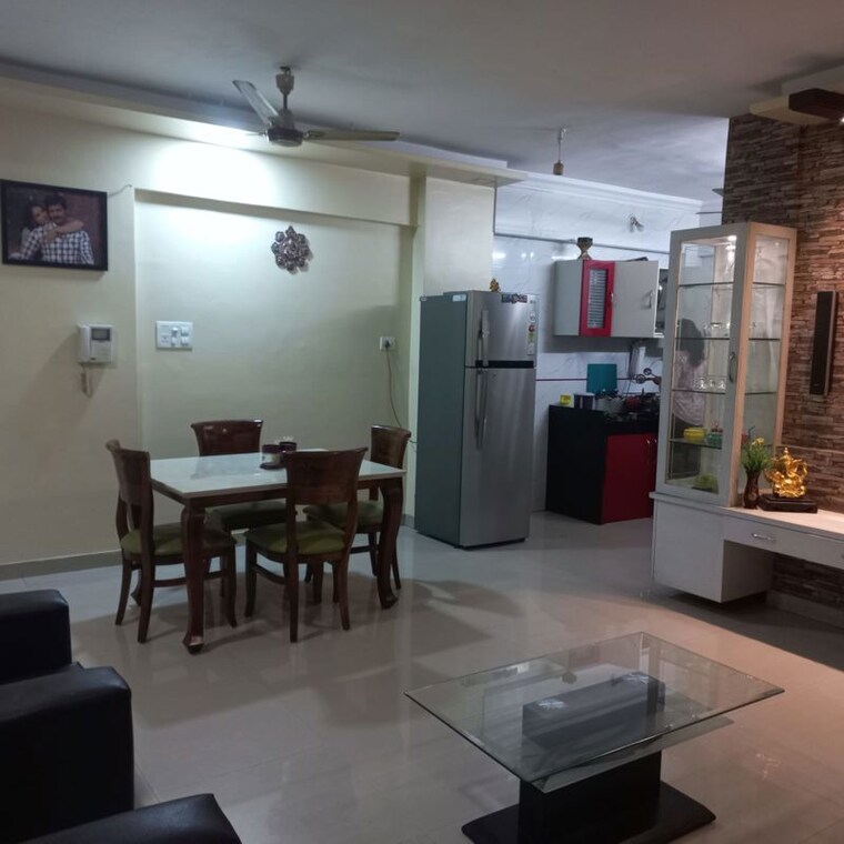 Living Room, mont-vert-seville-phase-i 3 Bedroom 1300 Sq.Ft. Apartment In Wakad Pune 10479139