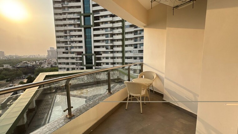 Balcony, parx-laureate Studio 953 Sq.Ft. Apartment In Sector 108 Noida 10479197