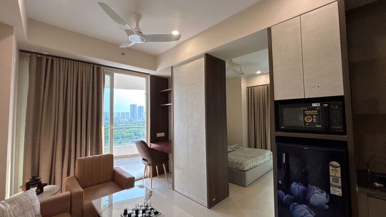Living Room, parx-laureate Studio 953 Sq.Ft. Apartment In Sector 108 Noida 10479197