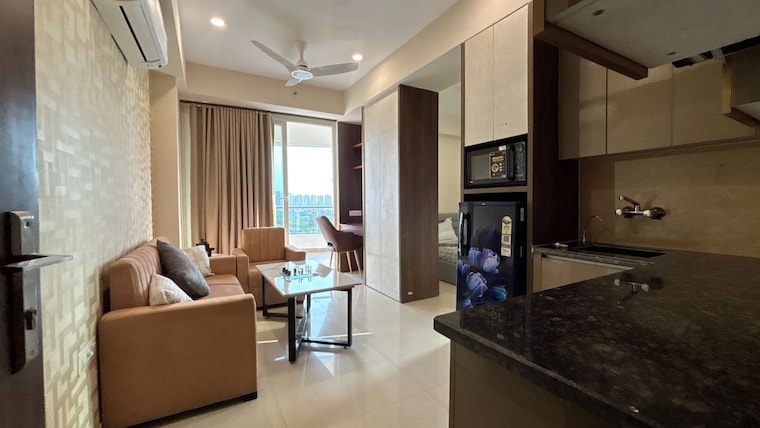 Living Room, parx-laureate Studio 953 Sq.Ft. Apartment In Sector 108 Noida 10479197