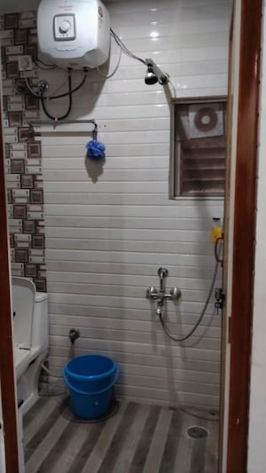 Bathroom in 1 RK Apartment at Adithya Nilaya, Kadubeesanahalli – for Rent