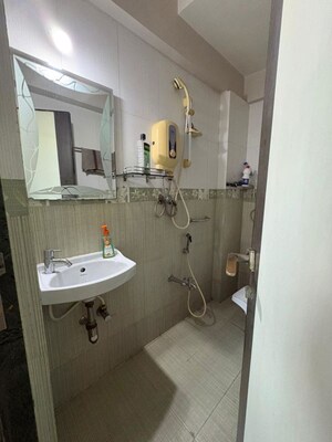 Bathroom in 1 BHK Apartment at HDIL Premier Exotica, Kurla West – for Rent