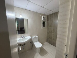 Bathroom in 3 BHK Apartment at Brigade Courtyard, Jalahalli – for Rent