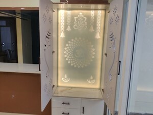 Bathroom in 3 BHK Apartment at Marina Skies, Hi Tech City – for Rent
