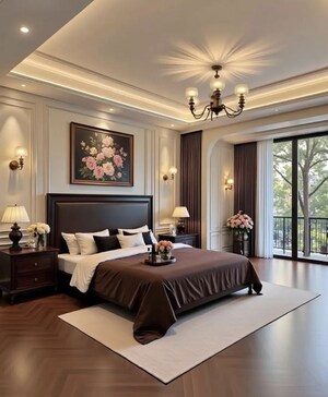 Living Room in 2 BHK Builder Floor at Green Park – for Rent