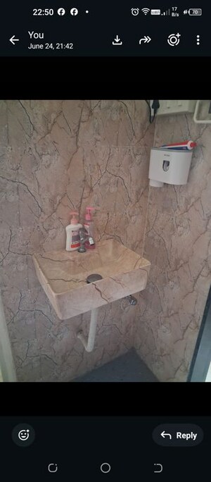 Bathroom in 1.5 BHK Apartment at Shivaji Park – for Rent