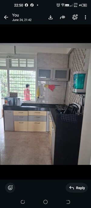 Kitchen in 1.5 BHK Apartment at Shivaji Park – for Rent