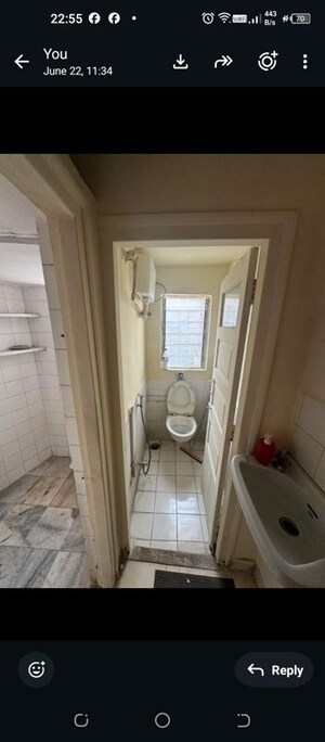 Building Lobby in 2 BHK Apartment at Mahim West – for Rent