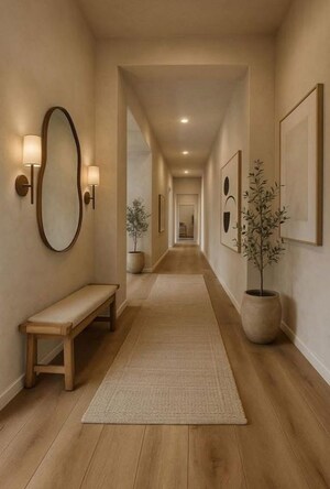 Building Lobby in 5 BHK Builder Floor at Jor Bagh – for Rent